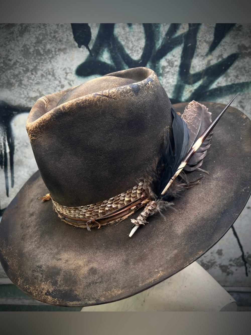 VOODOO CHILD Custom Festival Hat
